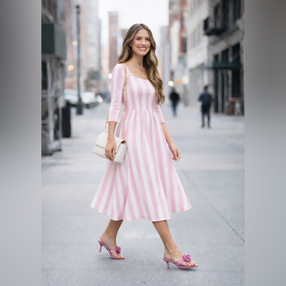 Dolce Vita Zelly Pink Strappy Mule-Style Sandals | Size 9 l NWT - Picture 3 of 10